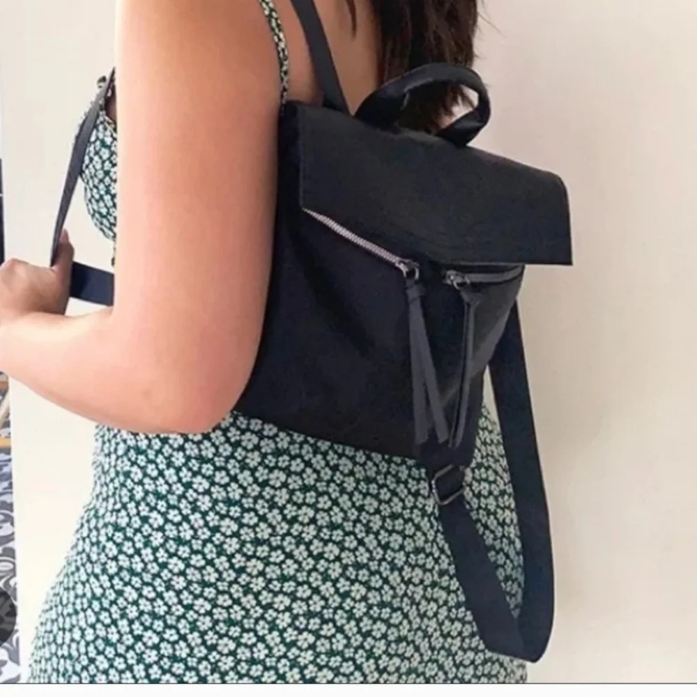 NWT Botkier New York Stylish Black Backpack Unisex